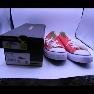 NWT Converse ChuckTaylor All Star M9696 Red 9M/11W